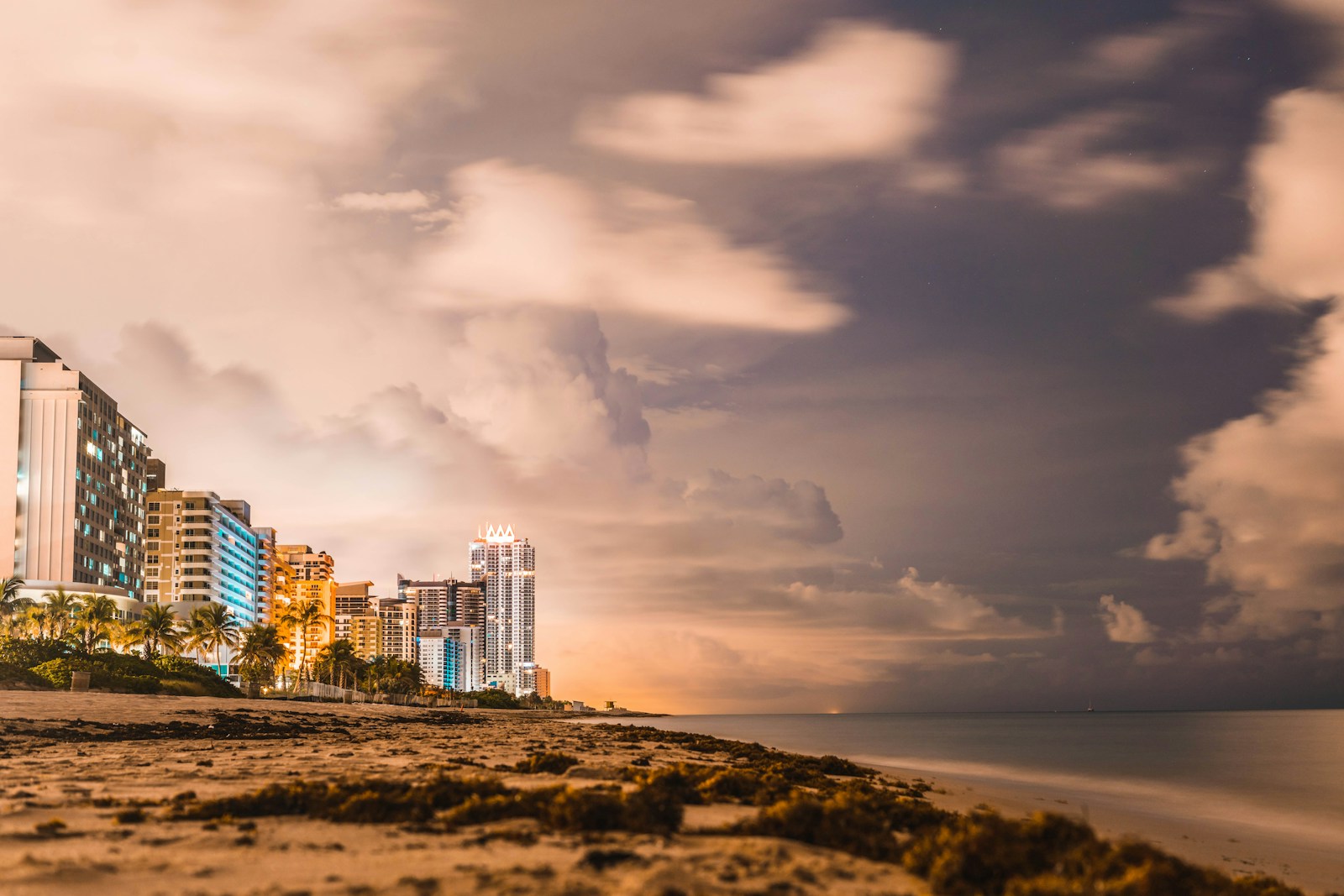 city skyline under cloudy sky during daytime, condo